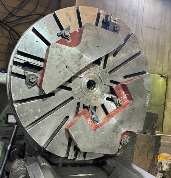 Precision-machined steel fixture produced by AMC Maintenance